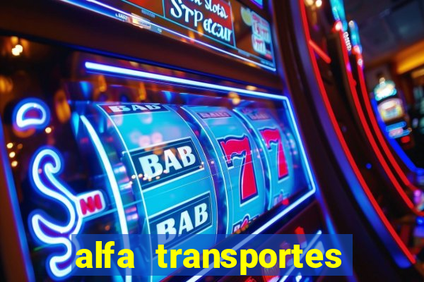 alfa transportes novo hamburgo